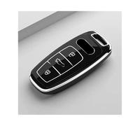 NANGAEBPPW pour A3 A4 B9 A6 A7 4K A8 pour E-tron Q5 Q8 C8 D5 SQ8 Housse De Protection Souple en TPU pour Clé Voiture(Noir)