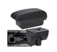 NANGAEBPPW Pour C&hevrolet Pour Sail 3 Boîte D'accoudoir Centrale Pour C&hevrolet Pour Aveo 3 Boîte De Rangement Pièces De Rechange Accoudoir Auto(C3 Noir blanc SANS USB)