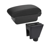 NANGAEBPPW Pour C&hevrolet Pour Spark Boîte D'accoudoir Pour C&hevrolet Pour Spark 3 III Pour Aveo T200 Boîte De Rangement Accoudoir Auto(C2 Ligne noire PAS d'USB)