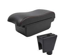 NANGAEBPPW Pour C&hevrolet Pour Spark Boîte D'Accoudoir Pour C&hevrolet Pour Spark 3 III Pour Aveo T200 Boîte De Rangement D'Accoudoir Auto(A1 Noir rouge SANS USB)