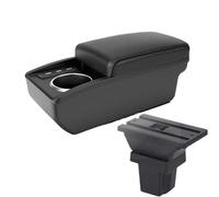 NANGAEBPPW Pour C&hevrolet Pour Trax Boîte D'accoudoir Pour C&hevrolet Pour Trax Pour Tracker 2015-2019 Accoudoir Auto Boîte De Rangement Bras(B2 Ligne noire 6USB)