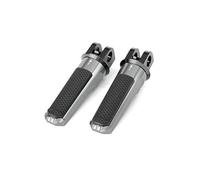 NANGAEBPPW Pour CB125R CB300R CB1000R NEO Pour SPORTS Pour CAF CB600F CB650R CBR250R CBR600RR Front Rear Foot Pegs Footrests(GRIS,Devant)