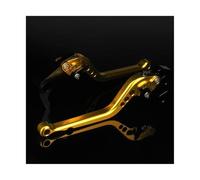 NANGAEBPPW Pour CBR125 2004-2017 Leviers De Frein Et D'embrayage Réglables En Aluminium Pour Moto Accessoires(Or,177mm)