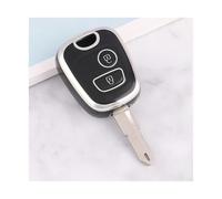 NANGAEBPPW pour Citroen C1 C4 Coque De Protection pour Clé Voiture TPU Accessoires Porte-clés(Noir)