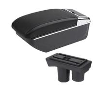 NANGAEBPPW Pour Citroen C2 C3 Boîte D'accoudoir Boîte De Rangement Pièces Retrofit Intérieur Accessoires Auto(Ligne noire B2 SANS USB)