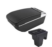 NANGAEBPPW Pour F&ord Pour FOCUS 3 Boîte À Accoudoir Pour F&ord Pour Focus III MK3 Boîte De Rangement Accoudoir Auto(A2 Black line7 USB)