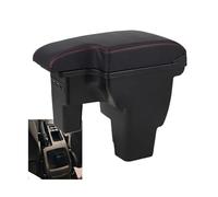 NANGAEBPPW Pour F&ord Pour FOCUS 3 Boîte D'accoudoir Pour F&ord Pour Focus III MK3 Accoudoir Voiture Accessoires Auto Boîte De Rangement Pièces Rétrofit(A1 Cuir artificiel)