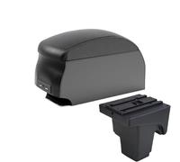 NANGAEBPPW Pour F&ord Pour FOCUS 3 Boîte D'accoudoir Pour F&ord Pour Focus III MK3 Boîte De Rangement D'accoudoir Auto Accessoires Auto Intérieurs(B2 Black double)