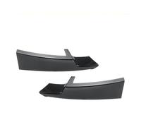 NANGAEBPPW pour F30 F31 M-Sport 2012-2019 Paire De Spoilers Pare-Chocs Avant Ailerons Canards Cache Feux Antibrouillard Et Grille(Type B-Carbon Look)