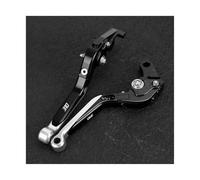 NANGAEBPPW Pour G310GS 2016-2023 2022 2021 Accessoires Moto Leviers De Frein Et D'embrayage Réglables Pliables Extensibles(Noir Argent)
