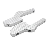 NANGAEBPPW Pour GT GTS GTV 60 125 200 250 300 300ie Accessoires moto Repose-pieds passagers prolongateurs Repose-pieds rallongés(Argent)