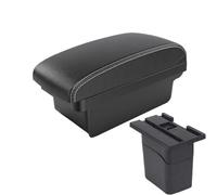 NANGAEBPPW Pour Holden Pour Cruze 2009 2010 2011 2012 2013 2014 2015 Boîte D'accoudoir Console Centrale Boîte De Rangement(A3 Black white NO USB)