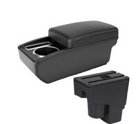 NANGAEBPPW Pour Jazz Boîte D'Accoudoir Pour Fit Pour Jazz 1 2003 2004 2005 2006 2007 Boîte De Rangement Bras Accoudoir Auto(Ligne blanche A3 Pas d'USB)