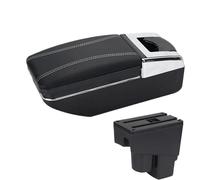 NANGAEBPPW Pour Jazz Boîte D'accoudoir Pour Fit Pour Jazz 1 Accoudoir De Voiture 2003 2004 2005 2006 2007 Boîte De Rangement Bras Accessoires Auto(Ligne blanche A3 Pas d'USB)