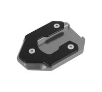 NANGAEBPPW Pour KAWASAKI Pour Vulcan S 650 VN650 2015-2023 Moto CNC Béquille Pied Béquille Latérale Extension Agrandisseur Plaque De Support Pad(GRIS)