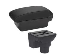 NANGAEBPPW Pour Kia Pour Rio 4 Accoudoir Pour Kia Pour Rio Pour X-Line Boîte D'accoudoir 2016 2017-2021 Accessoire Voiture Détails Intérieurs(C2 Ligne noire PAS d'USB)