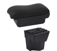 NANGAEBPPW Pour KIA Pour Rio 5 2012 2013 2014 2015-2019 Boîte D'accoudoir Auto Accoudoir En Cuir Boîte De Rangement De Console Centrale(Ligne noire C2)