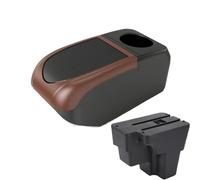 NANGAEBPPW Pour KIA Pour RIO Boîte D'accoudoir Pour STONIC Pour KIA Pour Rio Lx Cerato Bras D'accoudoir Auto Pièce Retrofit Boîte De Rangement(B3 Brown frame 6USB)