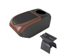 NANGAEBPPW Pour Lada Pour Vesta Pour Vesta SW SW Pour CROSS SPORT Boîte De Repose-bras De Voiture Avec Interface USB(B3 Brown frame 6USB)