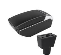 NANGAEBPPW Pour LADA Pour XRAY Boîte D'accoudoir Pour Voiture Boîte De Rangement Centrale Intérieur De Retrofit Avec USB Accessoires Auto(A3 Noir blanc 7USB)