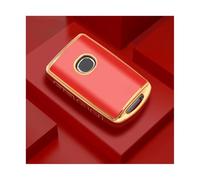 NANGAEBPPW pour Mazda 3 pour Alexa CX30 CX-4 CX-5 CX-8 CX-30 CX-9 Protector Keyless Fob TPU Coque Étui De Clé Voiture Accessoires(Rouge)