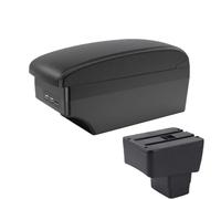 NANGAEBPPW Pour Mazda CX-3 Rétrofit D'Accoudoir Pour Mazda 2 Version Skyactiv Pour Cx3 CX-3 2018-2020 Boîte De Rangement D'Accoudoir Auto Avec USB De Chargement(A2 Black line7 USB)