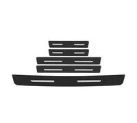 NANGAEBPPW pour Mazda CX-9 Ruban en Fibre De Carbone pour Seuil Voiture Protection Porte Garniture Protectrice Protège-Attelage Coffre Anti(5 pièces)