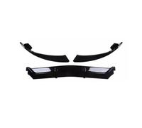 NANGAEBPPW pour Mercedes pour Benz GLC X253 C253 Coupé GLC200 GLC260 GLC300 2016-2020 Spoiler Avant De Pare-Choses Diviseurs(Noir Brillant)