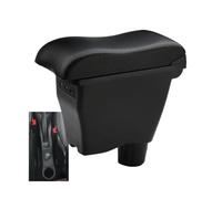 NANGAEBPPW Pour Mercedes Pour Smart 453 Pour Fortwo Pour Forfour 2015-2019 Boîte À Accoudoir Auto Pièces De Retrofit Intérieur Boîte De Rangement(C2 carbon texture 3USB)