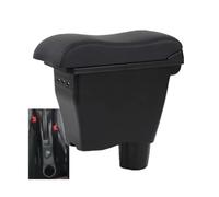 NANGAEBPPW Pour Mercedes Pour Smart 453 Pour Fortwo Pour Forfour 2015-2019 Boîte À Accoudoir Auto Pièces De Retrofit Intérieur Boîte De Rangement(A2 genuine leather 3USB)