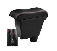 NANGAEBPPW Pour Mercedes Pour Smart 453 Pour Fortwo Pour Forfour 2015-2019 Boîte À Accoudoir Auto Pièces De Retrofit Intérieur Boîte De Rangement(C1 carbon texture 3USB)