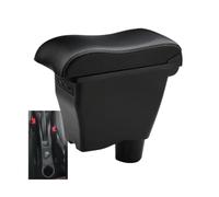 NANGAEBPPW Pour Mercedes Pour Smart 453 Pour Fortwo Pour Forfour 2015-2019 Boîte À Accoudoir Auto Pièces De Retrofit Intérieur Boîte De Rangement(C3 carbon texture 3USB)