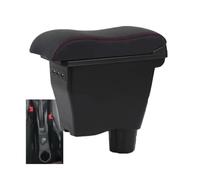 NANGAEBPPW Pour Mercedes Pour Smart 453 Pour Fortwo Pour Forfour 2015-2019 Boîte À Accoudoir Auto Pièces De Retrofit Intérieur Boîte De Rangement(B1 genuine cowhide 3USB)