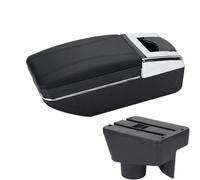 NANGAEBPPW Pour Morris Pour Garages MG3 Boîte D'accoudoir Pour MG MG3 Voiture Console Centrale Accessoires De Modification D'accoudoir Avec USB(Ligne noire A2 Pas d'USB)