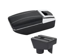 NANGAEBPPW Pour Morris Pour Garages MG3 Boîte D'accoudoir Pour MG MG3 Voiture Console Centrale Accessoires De Modification D'accoudoir Avec USB(Ligne blanche A3 Pas d'USB)
