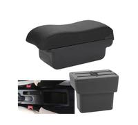 NANGAEBPPW Pour N&issan Pour Note E-Power Boîte D'accoudoir Pour N&issan Pour Note 2016-2022 Boîte De Rangement Centrale Aménagement Intérieur(C2 Ligne noire PAS d'USB)