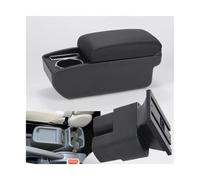 NANGAEBPPW Pour N&issan Pour NV200 Boîte De Rangement D'Accoudoir Central Pour Voiture Porte-gobelet Rénovation Boîte D'Accoudoir Central(C2 Ligne noire PAS d'USB)