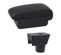 NANGAEBPPW Pour N&issan Pour Terrano 3 Boîte D'accoudoir Centrale Boîte Accoudoir Auto Boîte De Rangement Pièces Auto Accessoires Auto(Ligne Blanche C1)