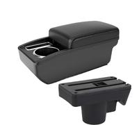 NANGAEBPPW Pour Opel Pour Astra Boîte D'accoudoir Pour Opel Pour Astra H Boîte D'accoudoir De Voiture 2004-2014 Boîte De Rangement Porte-gobelet(Ligne noire A2 Pas d'USB)