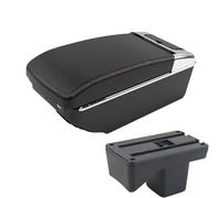 NANGAEBPPW Pour Perodua Pour Axia 2023 2024 Boîte De Rangement D'Accoudoir Intérieur Accessoires Auto Boîte D'Accoudoir Centrale(A1 Noir rouge 7USB)