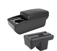 NANGAEBPPW Pour Perodua Pour Axia 2023 Voiture Accoudoir Dédié Boîte De Rangement Console Centrale Accessoires Auto Modifiés(Ligne blanche A3 Pas d'USB)