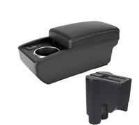 NANGAEBPPW Pour Perodua Pour Myvi 2014-2016 Boîtier D'accoudoir Auto Double Couche Boîte De Rangement Centrale Avec Porte-gobelet USB(B3 white line 6 usb)