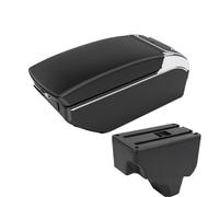 NANGAEBPPW Pour Peugeot 2008 Boîte D'Accoudoir Pour Peugeot 208 2019-2024 Boîte De Rangement D'Accoudoir Auto Avec Interface USB(A2 Black line7 USB)