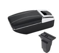 NANGAEBPPW Pour PEUGEOT 206 Pour 206 Cc Cabrio Accoudoir Voiture Boîte De Rangement Accessoires Auto Intérieurs(Ligne blanche A3 Pas d'USB)
