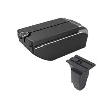 NANGAEBPPW Pour PEUGEOT 206 Pour 206 Cc Cabrio Accoudoir Voiture Boîte De Rangement Accessoires Auto Intérieurs(B2 Ligne noire 7USB)