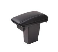 NANGAEBPPW Pour Peugeot 301 2008 Boîte De Repose-bras Auto 3 USB Boîte De Rangement Central En Cuir Accessoires(A3 Black white NO USB)