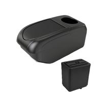 NANGAEBPPW Pour Peugeot Pour Partner Tepee Boîtier D'accoudoir Auto Retrofit Boîte De Rangement Accessoires Auto(B1 Black Frame 6USB)