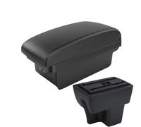 NANGAEBPPW Pour Proton Pour Wira Boîte À Accoudoir Avec USB Boîte De Rangement De Console Centrale(B2 ligne noire 3USB)