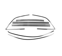 NANGAEBPPW Pour Q7 2015-2025 Bande De Couverture Moulure Extérieure Fenêtre Brillant Noir Montant Porte Joint D'Étanchéité Moulage