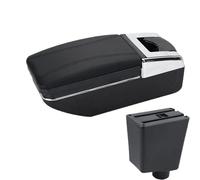 NANGAEBPPW Pour R&enault Pour Clio 4 Pour Captur Pour Clio 3 III IV Boîte De Repose-bras De Voiture Accessoires De Rangement(Ligne noire A2 Pas d'USB)